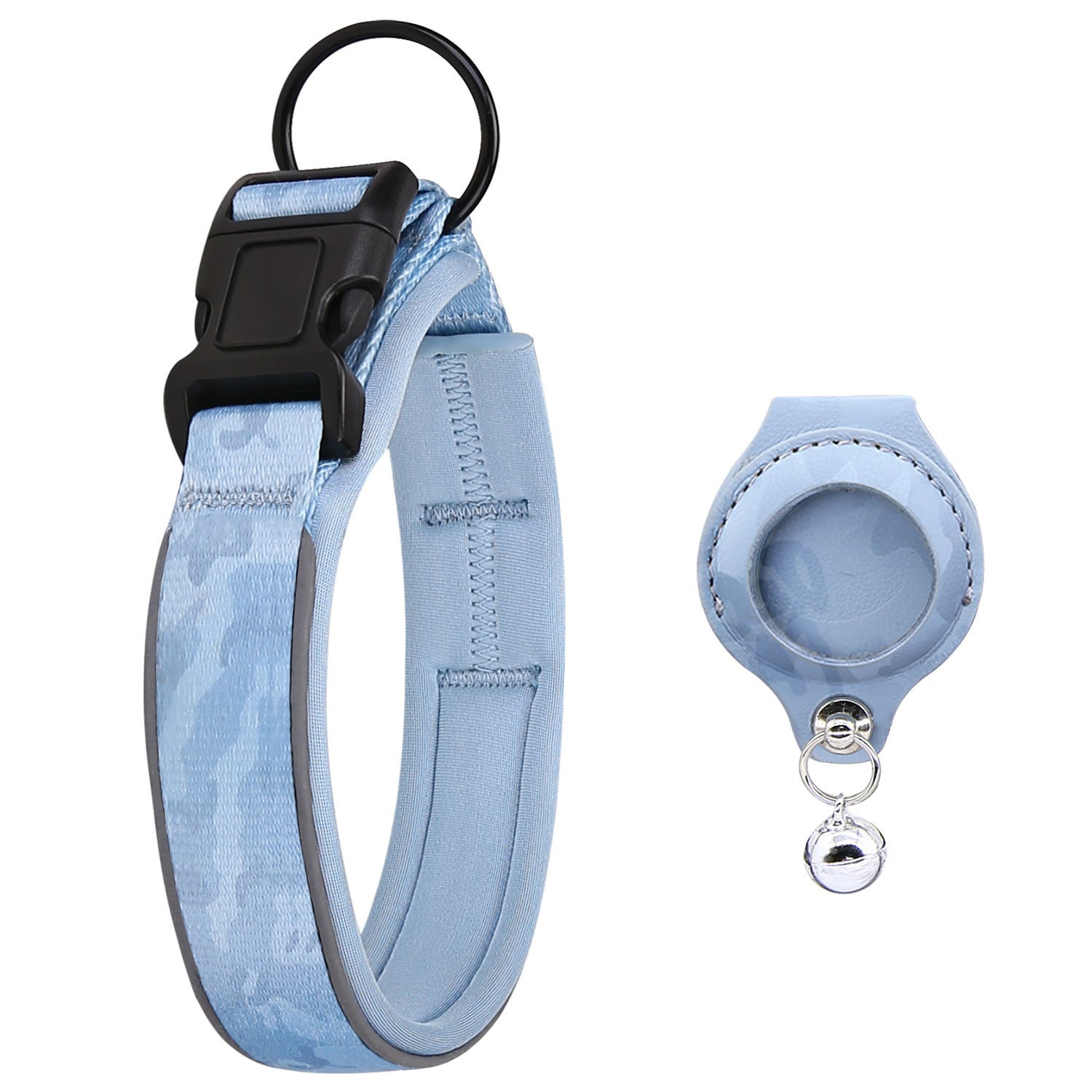 Étui Protecteur AirTag pour Collier de Chien – Cuir Premium + GPS Anti-Fugue