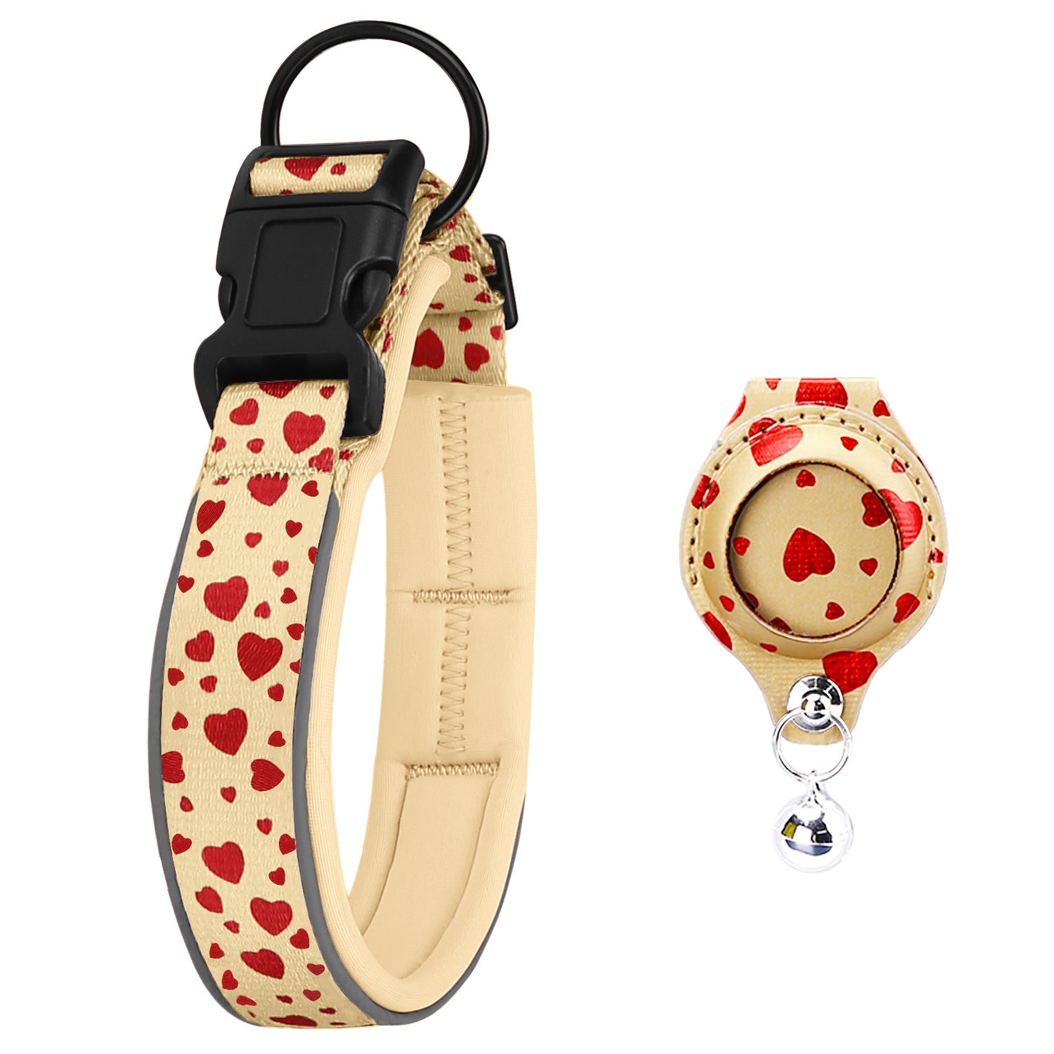 Étui Protecteur AirTag pour Collier de Chien – Cuir Premium + GPS Anti-Fugue